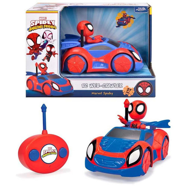 Jada Ja Sen Crawler Web Superquipo Spidey 1:24 Kuva Sininen