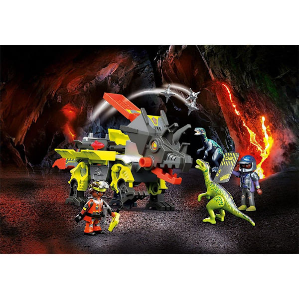 Playmobil Dino Rise Combat Machine Robo-dino Flerfärgad