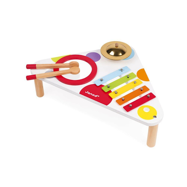Janod Confetti Musical Table Flerfärgad 12 Months-3 Years