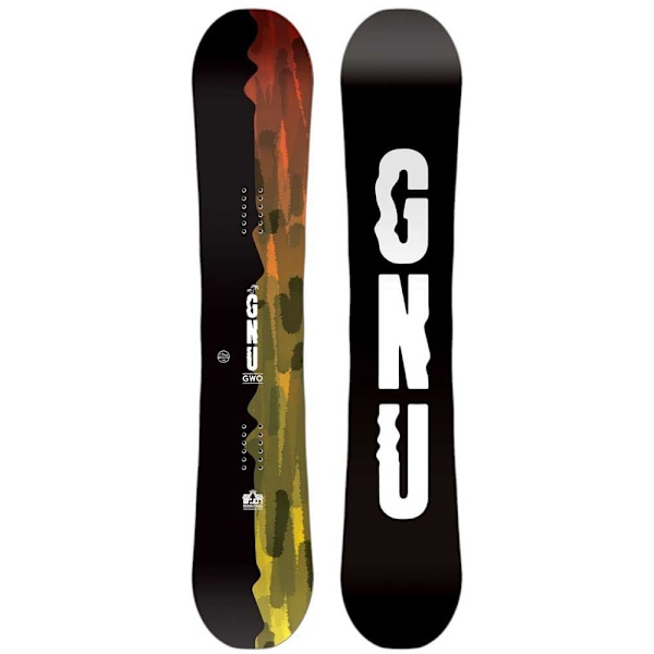 Gnu Gwo Snowboard Gylden 153