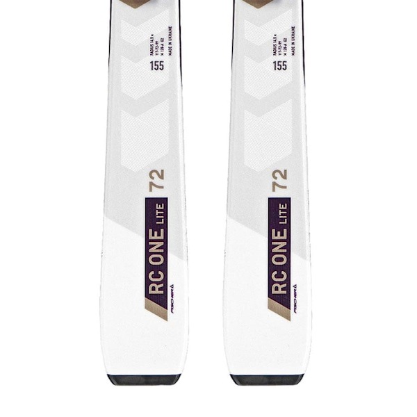 Fischer Alpina Skidor Rc One Lite 73 Slr+rs9 Slr Durchsichtig 155