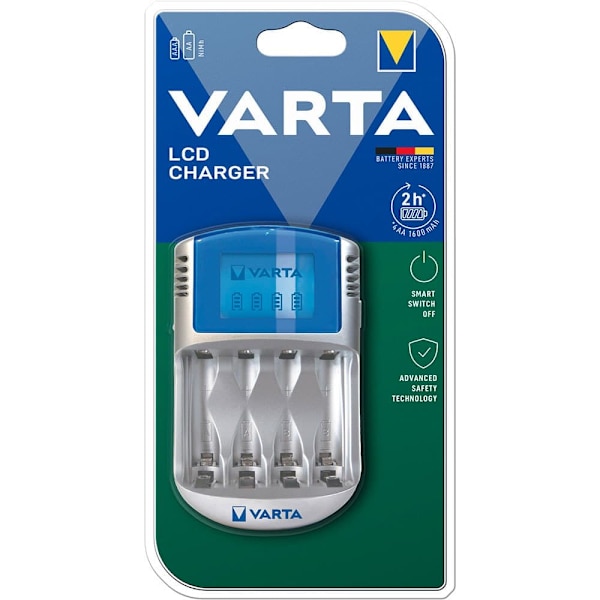 Varta Batterioplader Usb Aa/aaa Grå Sølv