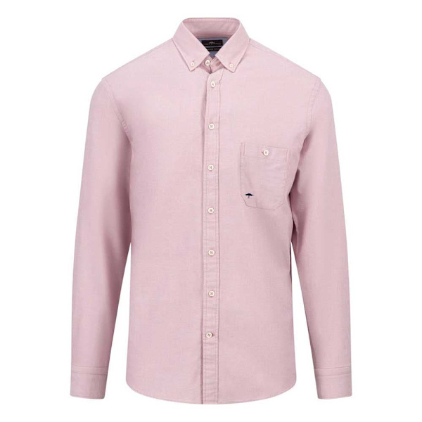 Fynch Hatton 14146050 Pitkähihainen Kauluspaita Pinkki XL Mies