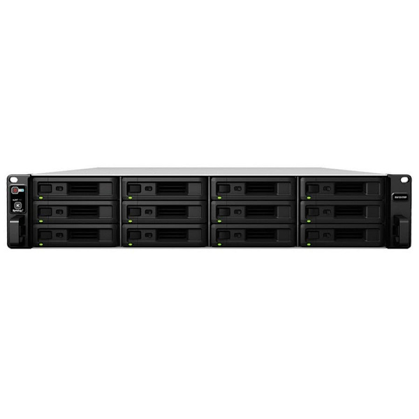 Synology Rx1217rp 2u 12 Bay Rps Expansion Sort Sort, Grå