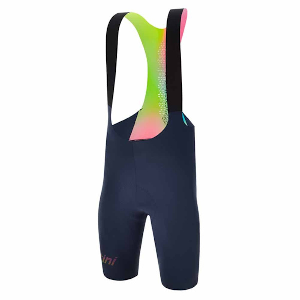 Santini Haklappshorts Unico Blå 3XL Man