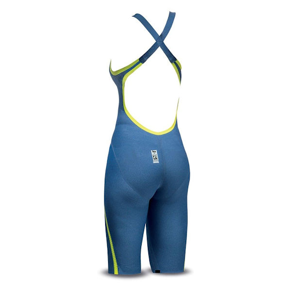 Head Swimming Baddräkt Med öppen Rygg Liquid Fire Core Blå IT 34 Kvinna