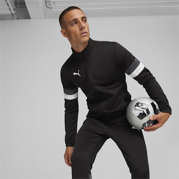 Puma Teamrise Woven Træningsjakke Sort M Mand