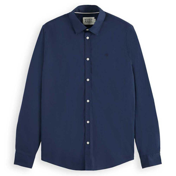 Scotch & Soda Core Pitkähihainen Paita Sininen L Mies
