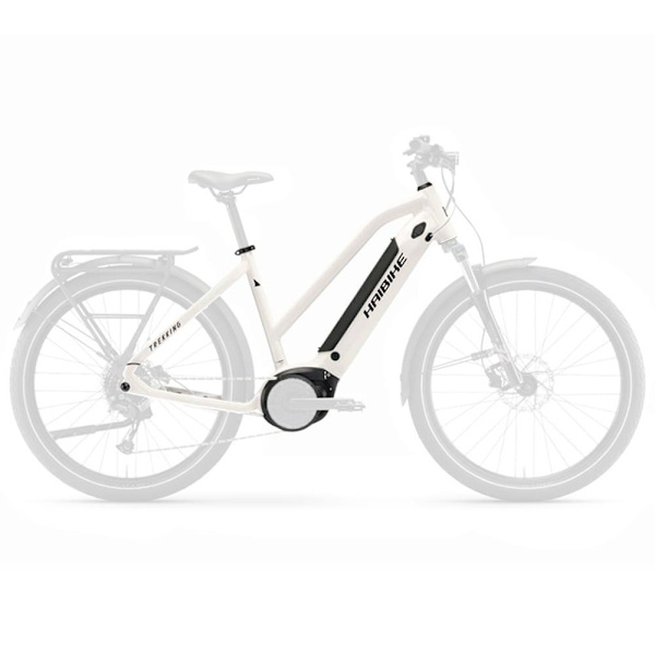 Haibike Trekking 3 Mid C1 40w 27.5´´ 2023 Mtb Ramme Til Elcykel Grå S / 500Wh