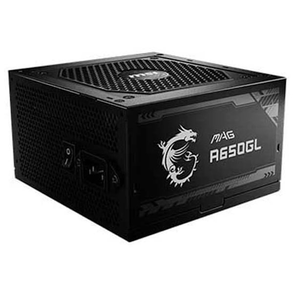 Msi Strømforsyning Mpg A650gl 650w Sort Sort