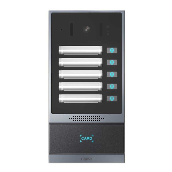 Fanvil Dørklokke Med Kamera I63 Sip  One Size / EU Plug Aluminium