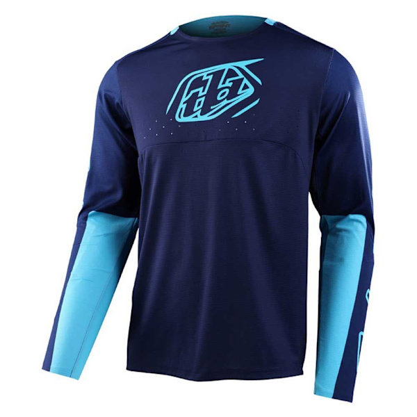 Troy Lee Designs Långärmad Endurotröja Sprint Blå S Man
