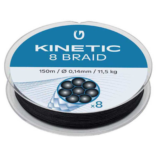 Kinetic Flettet 8 300 M Transparent 0.120 mm