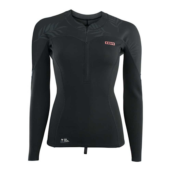 Ion Kvinde Langærmet Rashguard Neo Top 1.5 Mm Sort L