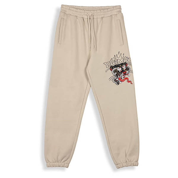 Grimey Deeper Heavyweight Mjukisbyxor Beige L Man