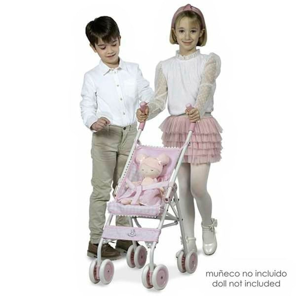 Decuevas Fin Stol Dukke 35x45x75 Cm Rosa