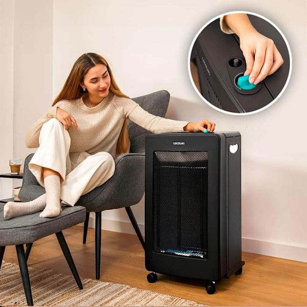 Cecotec Gasvärmare Readywarm 4200 Blueflame Foldable