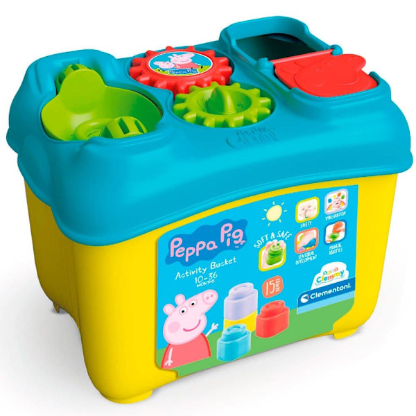 Clementoni Clemmy Activity Cube Peppa Pig Transparent