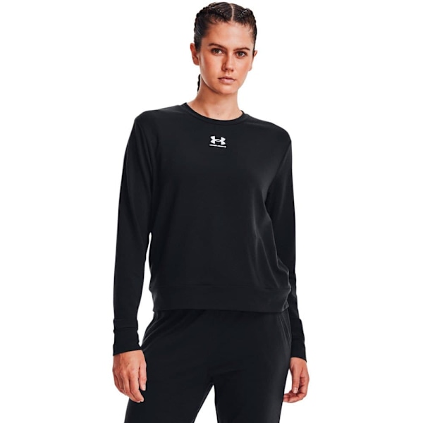 Under Armour Sweatshirt Rival Terry Sort L Kvinde