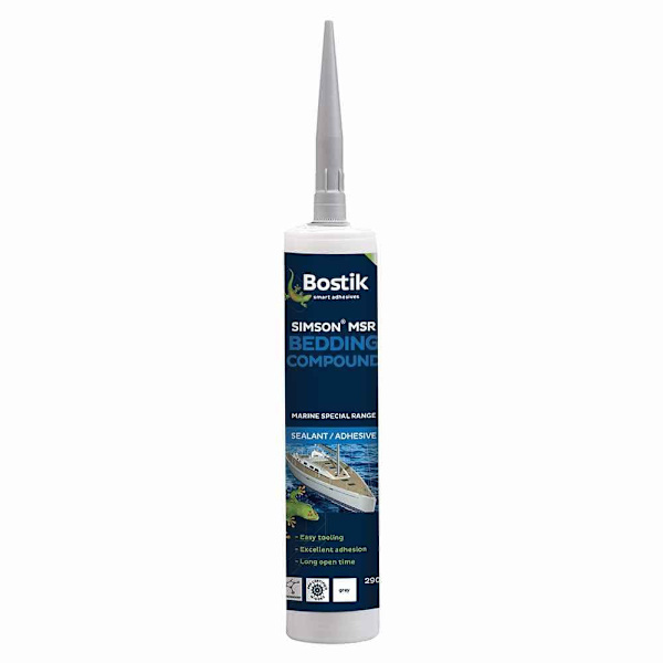Bostik 600ml Msr Bedding Compound Msr Bedding Compound Fugemasse Sort