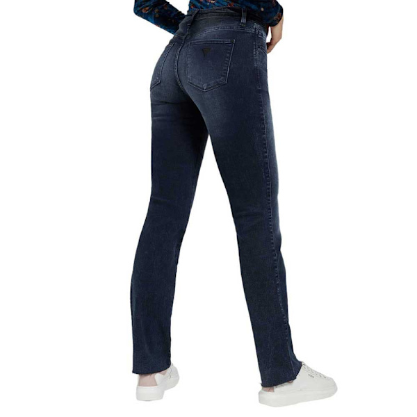 Guess Jeans Sexy Straight Blå 27 Kvinna