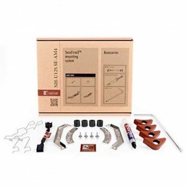Noctua U-type Premium Cooler Cpu-fläkt Nh-u12s Se-am4 Brun