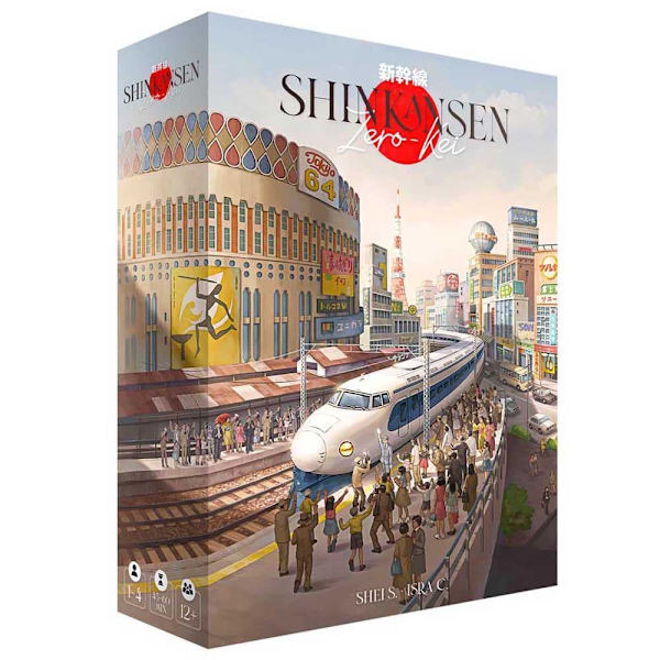 Asmodee Brädspel Shinkansen Zero-kei Flerfärgad