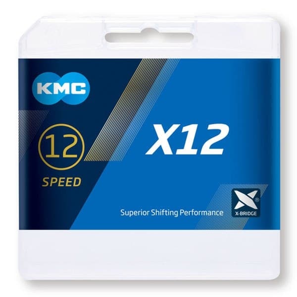Kmc Vej/mtb Kæde X12 Søvfarvet 126 Links