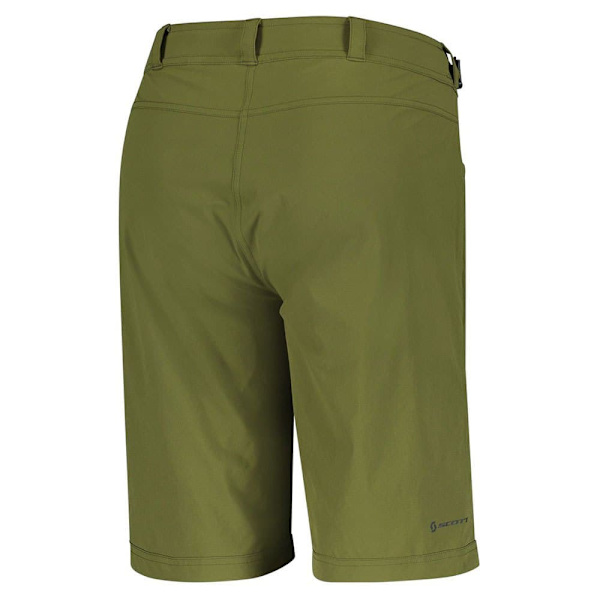 Scott Polstrede Shorts Trail Flow Grøn M Kvinde