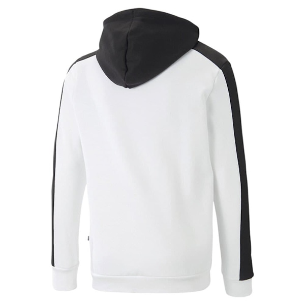 Puma Hættetrøje Ess Block X Tape Hvid,Sort M Mand