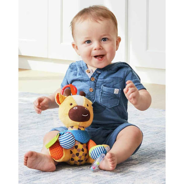 Skip Hop Leksaksgiraff Bandana Buddies Activity Flerfärgad