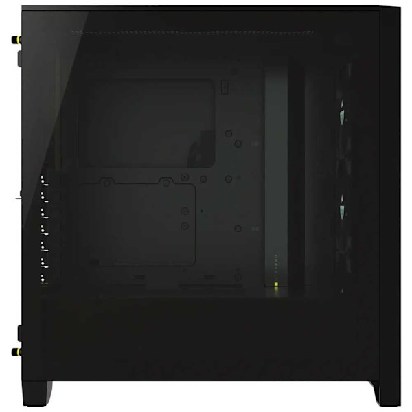 Corsair Tower Case Icue 4000x Tempered Glass Musta