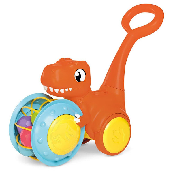 Bizak Griber Og Skubber Jurassic Park T-rex Gul
