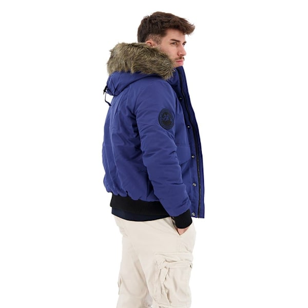 Superdry Bomberjacka Everest Blå XL Man