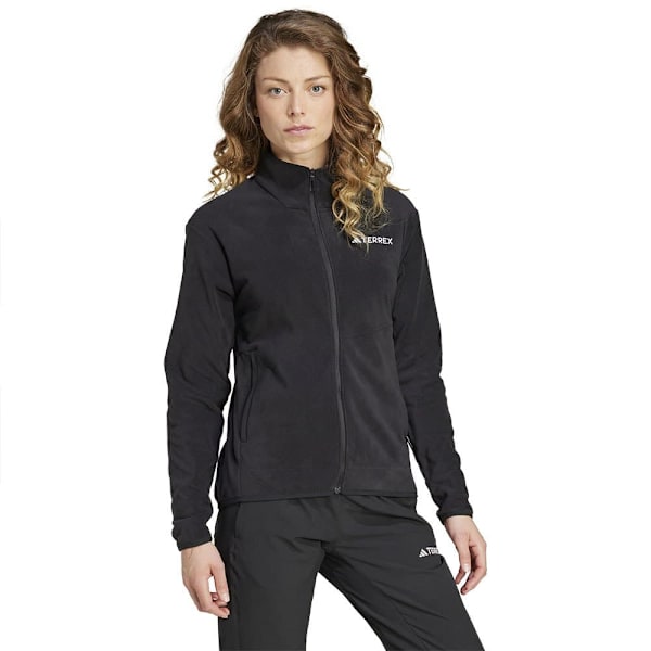 Adidas Terrex Multi Fleecejacka Med Dragkedja Svart S Kvinna