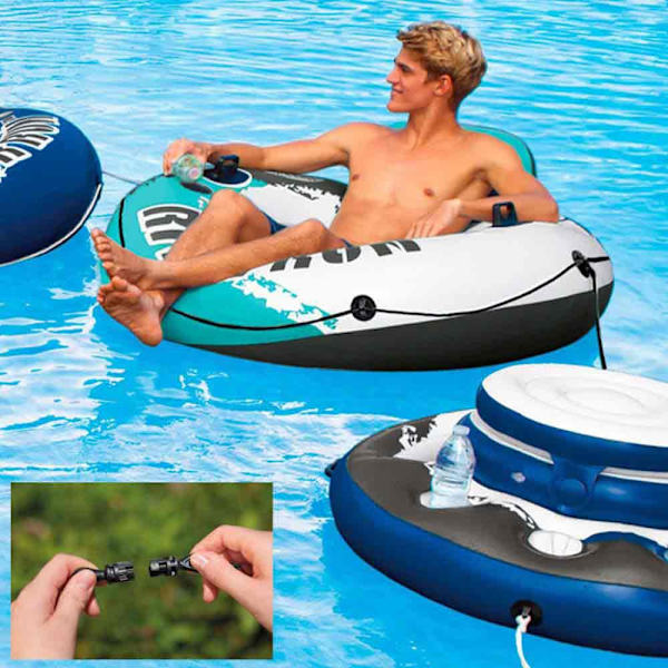 Intex River Run Ø135 Cm Voksen Flydering Søvfarvet Ø135cm