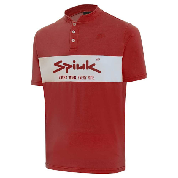 Spiuk Kortærmet Poloshirt Town Rød XL Mand
