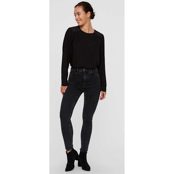 Vero Moda Jeans Sophia High Waist Skinny Grå XL / 30 Kvinde