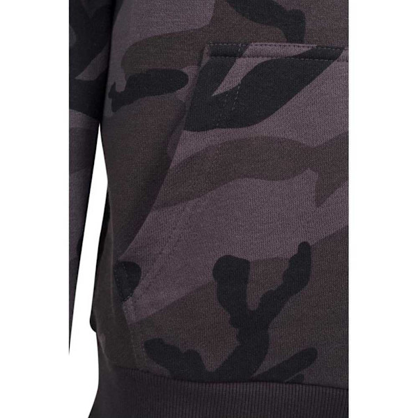 Urban Classics Hættetrøje High Neck Camo Grå S Mand