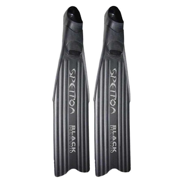 Spetton Spearfishing Finner Black Diamond Flex Sort EU 45-46