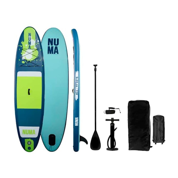 Numa Oppusteligt Paddle Surf Sæt All 11´0´´ Grøn,Blå 335.3 cm / 81 cm