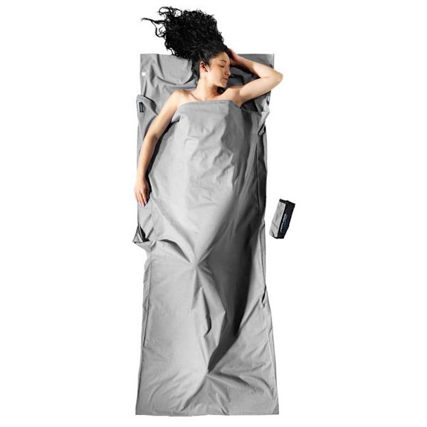 Cocoon Viltti Cotton Insect Shield Travel Sheet Harmaa 210 x 82 cm
