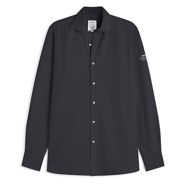 Ecoalf Alfredo Skjorte Med Lange ærmer Sort XL Mand