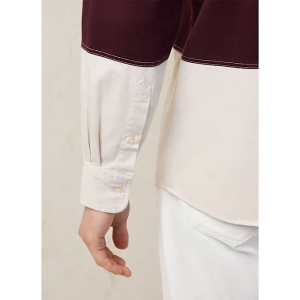 FaÇonnable Fm310813 Skjorte Med Lange ærmer Hvid M Mand