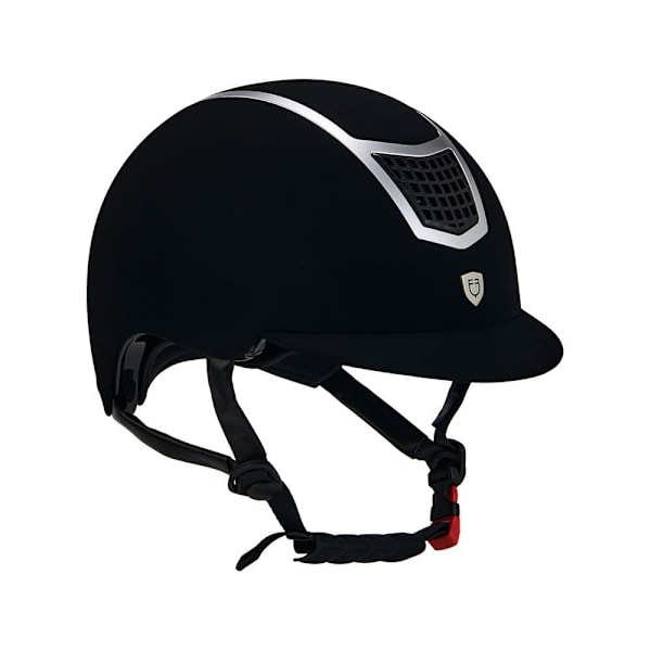 Equestro Hjelm Modello Eclipse Plain Velvet (3 Padding)  59-61 cm