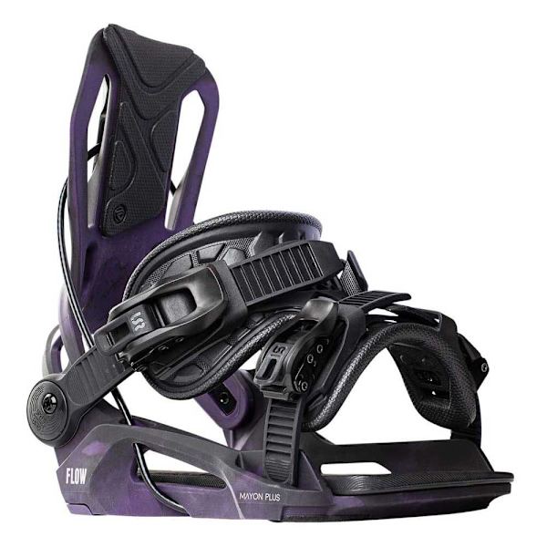 Flow Kvinde Snowboard Bindinger Mayon Plus Sort L
