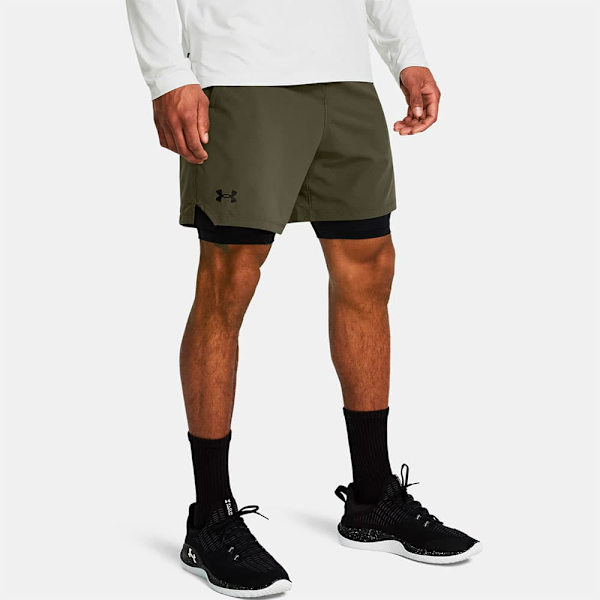 Under Armour Vanish Woven 2-in-1 Shorts  L Mand