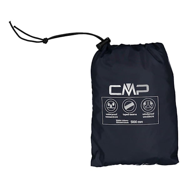 Cmp Jakke Rain Fix Hood 32x5807 Grøn 2XL Mand