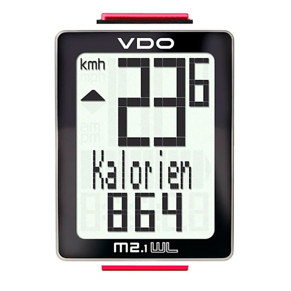 Vdo Cykelcomputer M2.1 Wl Sort