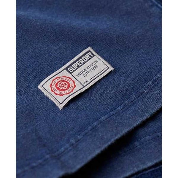 Superdry Lyhythihainen Pyöreäkauluksinen T-paita Vintage Athletic Sininen L Mies